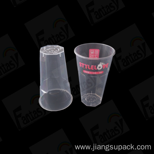 Disposable packaging Cup Plastic Injection Bubble Tea Cup